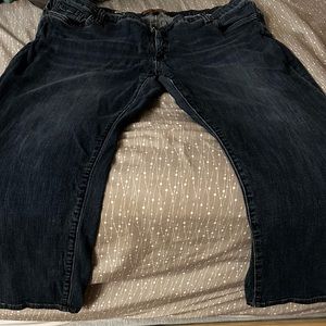 Womans Plus Jean depending on height this may be ankle length otherwise cropped